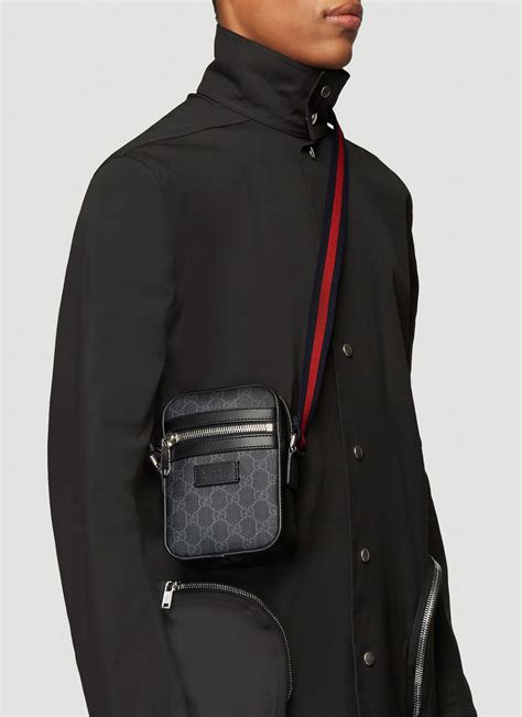 men gucci satchel|shoulder bag gucci crossbody men's.